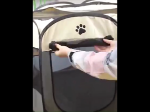 Pagar Tenda Lipat Portabel Kasur Kucing Tempat Tidur Kucing Tempat Tidur Anjing Alas Kucing Cat Bed