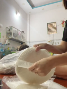 500G PHƠI SƯƠNG TRÒN ÉP CHÂN KO