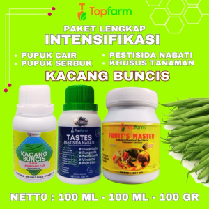 Pupuk Topfarm / Pupuk Paket Lengkap Buah Kacang Buncis / Pupuk Khusus Kacang Buncis / Pupuk Booster Buah Kacang Buncis / Pupuk Kacang Buncis Terbaik / Pupuk Pembesar dan Pelebat Buah Kacang Buncis