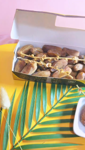Kurma Palm Fruit 200gr - KurmaTunisia Tangkai - kurma kering tidak terlalu manis - SHABANI STORE