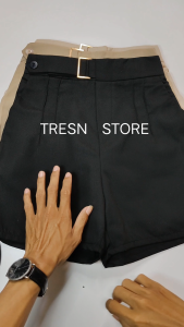 Keyla Pant Celana Pendek Hightwaist Wanita Katun Drill Hight Quality