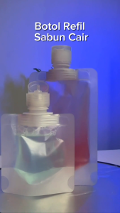 Botol Refill Sabun Cair | Botol Refill Shampoo Sabun | Travel Pouch Fliptop Travel Organizer | Travelling Botol Isi Ulang