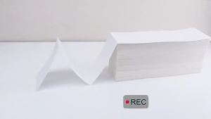 A6 Thermal Sticker 100*150 Paper Fold Stack Airway Bill Sticker Thermal Label AWB Consignment Note A6标签纸tiktok运单打印纸