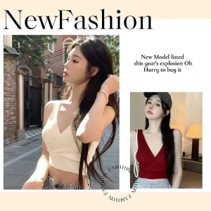 Sheii งานดีพร้อมส่ง เสื้อแฟชั่นคอวี เนื้อผ้านิ่มใส่สบายมาก แมทช์ลุคไหนก็เริ่ด ใส่แล้วเข้ารูปสวย ราคาก็แสนจะถูก ไม่ตำคือพลาดมากน้าาา