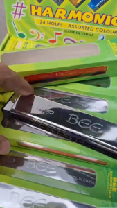 BEE Harmonica 24-Hole C-Key #harmonika #BEE #口琴 #C-Key #24-Hole #2412