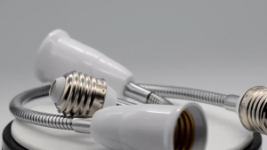 30CM Flexible E27 to E27 LED Bulb Extension Lampu Holder Light Socket LED Lamp Holder Converter