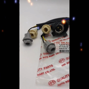 ขั้วไฟหน้าเวฟ110i ทั้งชุด แบบ5ขั้ว แบบเดิมติดรถ แบรนด์สินค้า HMA สินค้าพร้อมจัดส่งทุกวัน