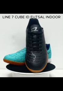 Line 7 CUBE ID Junior Kids Indoor Futsal Shoes Indoor Shoes Kasut Futsal Kanak Kanak.