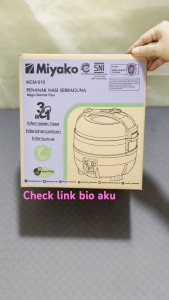 Miyako Rice Cooker / Magic Com 1 Liter 3 in 1 - MCM610 - FREE ONGKIR Jabodetabek