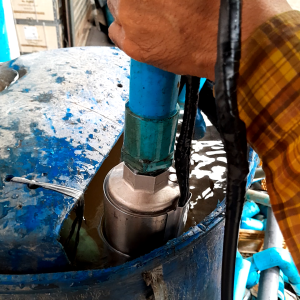 ปั๊มบาดาล ซับเมอร์ส Mitsumax AC 2 นิ้ว 2 แรง 8 ใบพัด บ่อ 4 บ่อบาดาล รุ่น 42MM2/8-12