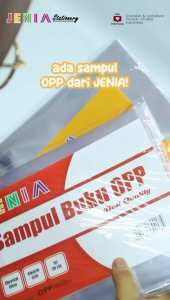 Sampul Cover Buku 38 Kwarto Quarto OPP Transparan Dengan Lem