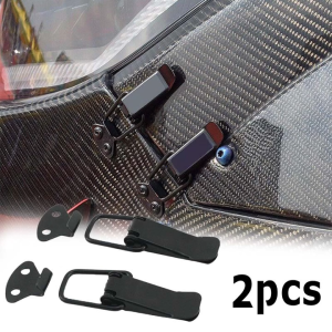 2 Pcs Bumper Clip Mobil / Karbon Clip Bumper Ukuran Besar / Klip Bemper Mobil Universal
