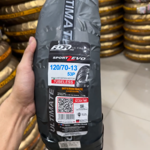 FDR Sport Zevo 120/70 - 13 Tubeless (TL): Ban Motor Aerodinamis & Nyaman