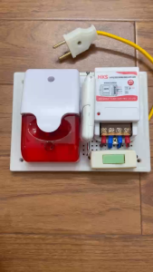 Bộ tổ báo cháy liên gia không dây 220V 1Km 110db  tiêu chuẩn PCCC ( Kèm công tắc )