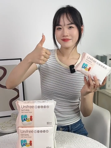 Unifree Disposable Face Tissue Baby Soft Cotton Tissues Cleansing Towel Remove Makeup 一次性洗脸巾儿童绵柔加厚抽取式擦脸小毛巾