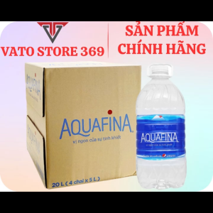 Nước uống đóng chai AQUAFINA can 5L
