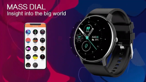 ใหม่ สมาร์ทวอทช์ นาฬิกาสมาร์ทwatch นาฬิกา smart watch แท้ กีฬาฟิตเนสนาฬิกาสนับสนุน หน้าจอสัมผัส อัตราการเต้นของหัวใจ กันน้ำ รองรับ Android iOS