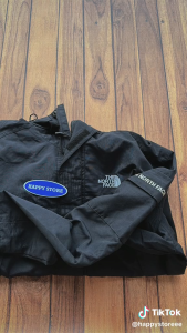 Jaket Parasut Pria Wanita Waterproof Gunung Hiking Camping Gorpcore Premium Tnf