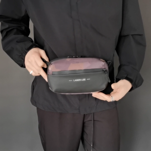 CSONLINEMALL Fashion Men Bag Chest Bag Crossbody Bag Waterproof Anti-Thief Sling Bag Street Pouch Bag
