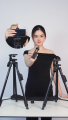 Tripod VCT 5208RM/ 5208L - Chân đỡ điện thoại máy ảnh giá đỡ dùng để chụp ảnh và quay video kèm remote điều khiển và kẹp điện thoại. 