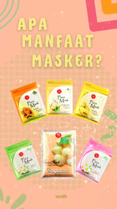 VIVA Mini Face Mask Bengkuang Papaya Kentang 30g | Vitamin A & C Antioxidant Deep Cleansing Cleanser Enzyme Papain Moisturizing Hydrating Whitening Bestseller BPOM Vitamin Sheet Pack Masker Wajah Bestseller BPOM COD Brand