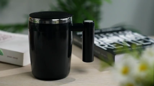 Rechargeable Self Stirring Mug Coffee Cup - Auto Magnetic Thermal 304 Stainless Steel Mixer