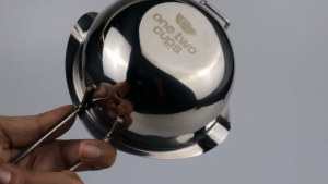 (Bisa COD) Panci Leleh Coklat Keju Susu Stainless Steel 400ml