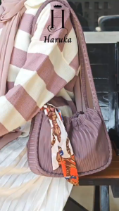 Haruka Tas Shoulder Wanita Simple Terbaru Banira Nylon