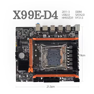 เมนบอร์ด ATERMITER X99 E D4 D3 MICRO ATX LGA 2011-3 WORKSTATION SERVER MAINBOARD MOTHERBOARD CPU XEON COMWORK