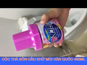 Cốc Thả Bồn Cầu Hoa Anh Đào Hàn Quốc Siêu Thơm Siêu Sạch