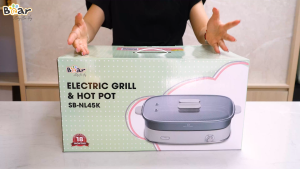 NỔI LẨU NƯỚNG ĐA NĂNG 2 KHAY SB-NL45K - Điện Máy Tiện Lợi 247 - Giao hàng miễn phí