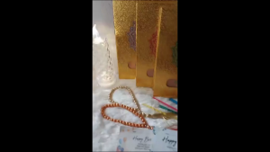 Alfareza - Al-Quran A5 Emas Merah Free Tasbih Mutiara Quran Custom Nama SERTA BOX Exclusive Hadiah Istimewa Pernikahan Hampers Kado Ulang Tahun