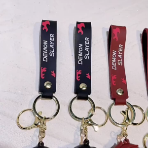 *RGK* Gantungan Kunci Kimetsu No Yaiba Demon Slayer Nezuko Kamado Key Chain Anime Jepang Zenitsu Tanjiro