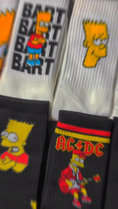 Kaos Kaki Oldschool Motif Skate Merk Panjang Premium - Hosela Project