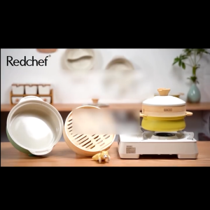 Redchef Ceramic Rock Table Soup Pot 24cm Kitchen Utensils PTFE Free Suitable for All Stove Including Induction