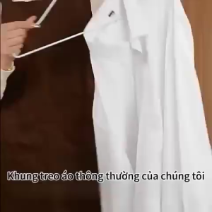 Set 10 Móc treo quần áo chống trượt xoay 360 đa năng chất nhựa cao cấp bền bỉ chịu được vật nặng mắc áo nhựa-Joyee
