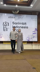 Baju Cantik Remaja Gamis Pesta Ethica Kagumi 317 Cosmic Grey / Dress Gaun Pesta & Kondangan Wanita Fresh & Elegant