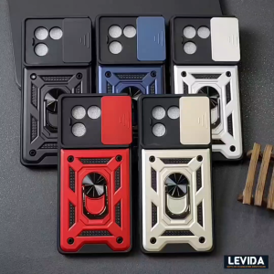 Vivo V30E Case Robot Ringstand Slide Kamera Vivo V30E