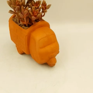 Chậu đất nung chậu sen đá - Lambo550 868 miệng 8-6(cm) chiều cao 8cm