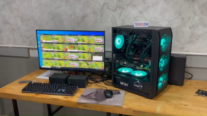 คอมประกอบ 64เทรดV4 ตัดต่อ ปล่อยบอท เล่นเกมส์ 2CPU intel xeon E5 2697AV4 32C/64T/Ram ecc32-128gb /m.2 500-1000GBไม่รวมจอ ไม่รวมการ์ดจอ "PRELOVED"