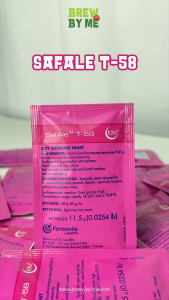 ยีสต์ทำเบียร์ SafAle T-58 Fermentis #Homebrew