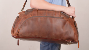 Tas Travel Kulit Asli Crazy Horse - Tas Ransel Travel Multifungsi Ransel Laptop Pria Tas Bahu Pria Unik