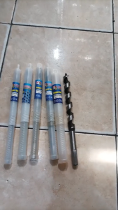 Mata Bor Kayu Berkualitas Tinggi FUJIYAMA 16mm & 19mm & 20mm & 22mm & 25mm Auger Bit
