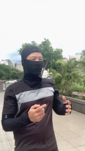 Khăn trùm đầu ninja SWAT 3 in 1 Loại cao cấp đội fullface 3/4 khăn trùm chống nắng - Tapu Shop