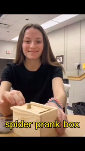 Rubber Spider Pop Out Scare Box: A Fun Halloween Prank Gift