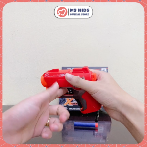 Đồ Chơi Trẻ Em Phụt Xốp Neft Size Nhỏ MINI PISTOL - Nhựa ABS An Toàn Với Trẻ Em