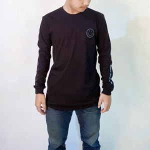 WHSTL. Kaos Panjang Lofu Black