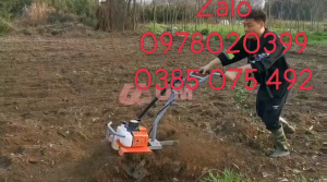 Máy xới đất mini trọn bộ giá rẻ  động cơ 4 thì
