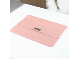 【SG】Aigoo Professional Looking 13 14 15 Inch PU Leather Laptop Sleeve Mac Pro Waterproof Laptop Sleeve Case