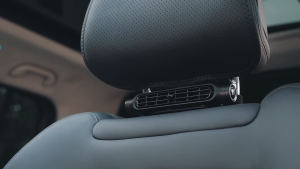 SG Portable Car Seat Fan 3 Speeds Adjustable Car Interior Rear Headrest Fan Cooler with USB Cable Generic for SUV RV Truck Sedan